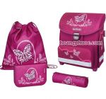 Cặp chống gù Herlitz Smart - Plus Rose Butterfly