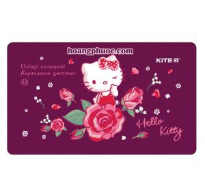 Bùt chì màu Kite - Hello Kitty 12 màu