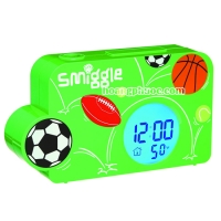 Clock Smiggle - Chiếu giờ lên tường Green