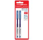 Faber Castell - 2 bút True gel xanh 0.5 mm