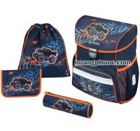 Cặp chống gù Herlitz Loop - Plus Monster Truck