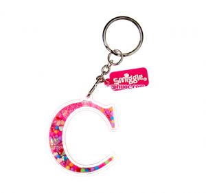 Keyring Smiggle - Water Beads Letter C